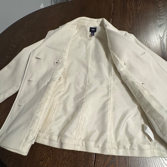 GAP White/ Cream  Coat - %100 Cotton - Picture 5 of 9